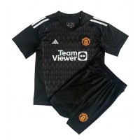 Camiseta Manchester United Portero Tercera Equipación para niños 2023-24 manga corta (+ pantalones cortos)